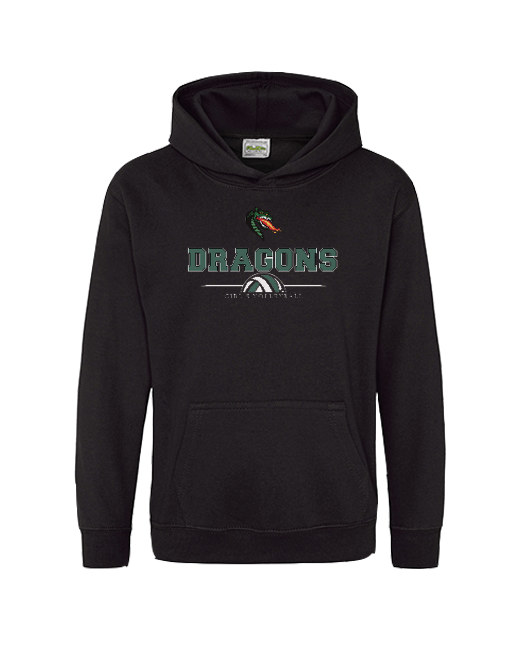 Delta Charter Volleyball Dragon - Cotton Hoodie