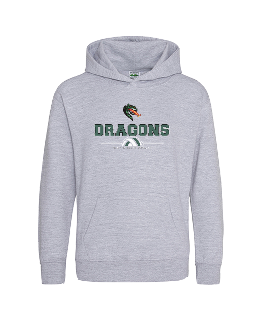 Delta Charter Volleyball Dragon - Cotton Hoodie