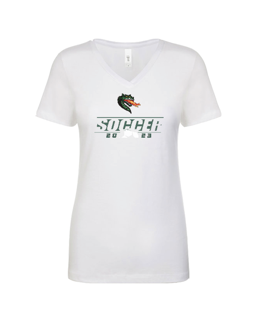 Delta Charter Dragon - Women’s V-Neck