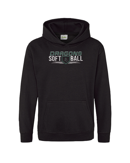 Delta Charter Dragons Softball - Cotton Hoodie