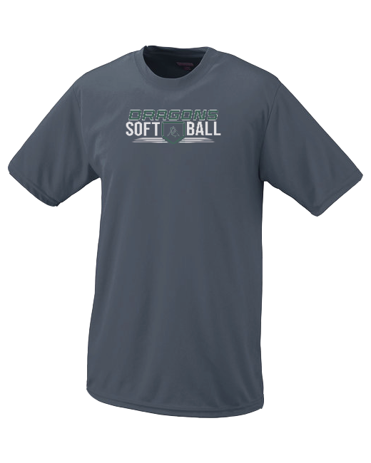 Delta Charter Dragons Softball - Performance T-Shirt