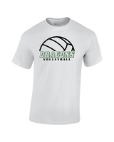 Delta Charter Boys Volleyball Dragon - Cotton T-Shirt