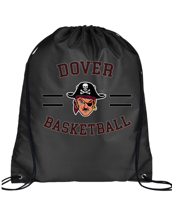 Dover HS Boys Basketball Curved - Drawstring Bag