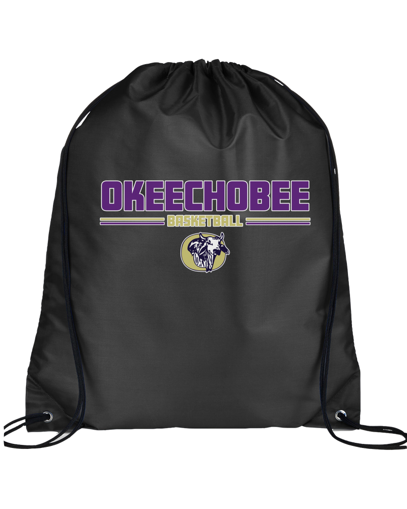 Okeechobee HS Girls Basketball Keen - Drawstring Bag
