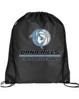 Dana HIlls HS Girls Basketball Split - Drawstring Bag