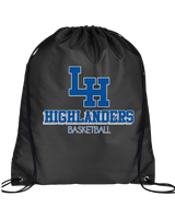 La Habra HS Boys Basketball Shadow - Drawstring Bag