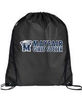 Mayfair HS Girls Soccer Basic - Drawstring Bag