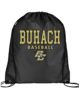 Buhach HS Baseball Block - Drawstring Bag