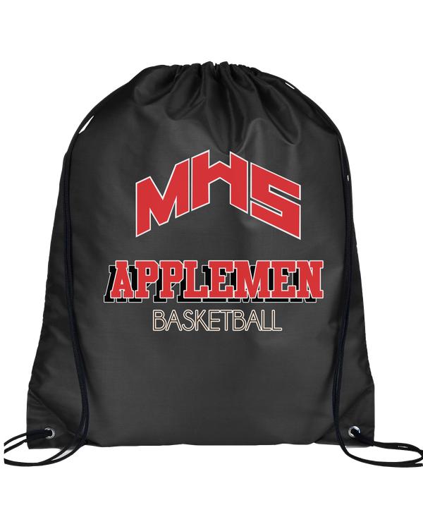 Musselman HS  Basketball Shadow - Drawstring Bag