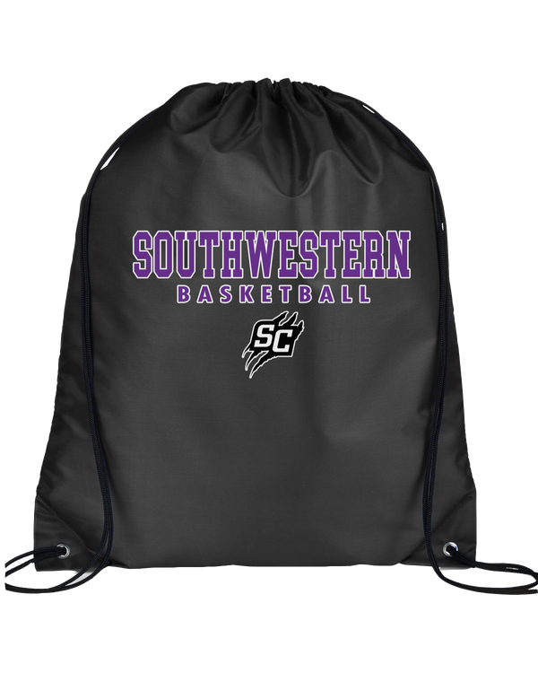 Southwestern College Block - Drawstring Bag