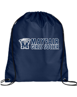 Mayfair HS Girls Soccer Basic - Drawstring Bag