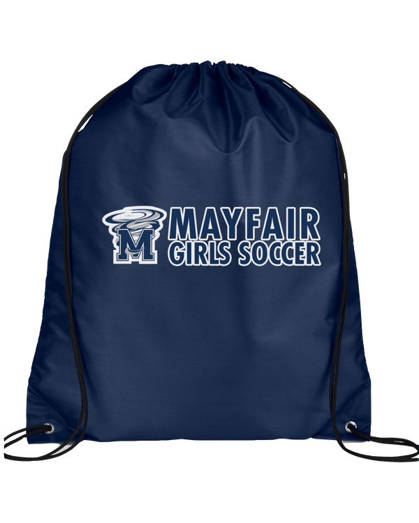 Mayfair HS Girls Soccer Basic - Drawstring Bag