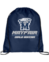 Mayfair HS Girls Soccer Split - Drawstring Bag