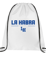 La Habra HS Basketball Keen - Drawstring Bag