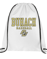 Buhach HS Baseball Block - Drawstring Bag