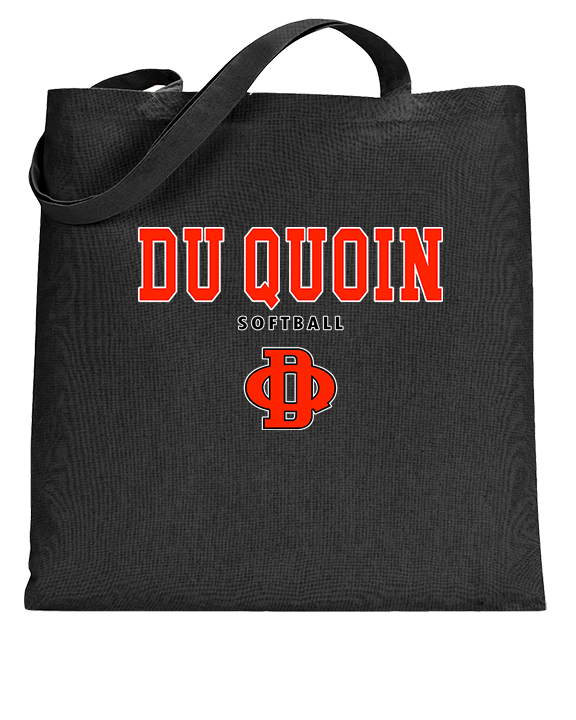 Du Quoin HS Softball Block - Tote