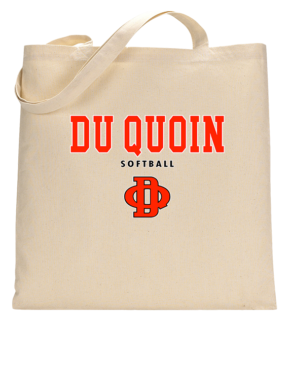 Du Quoin HS Softball Block - Tote