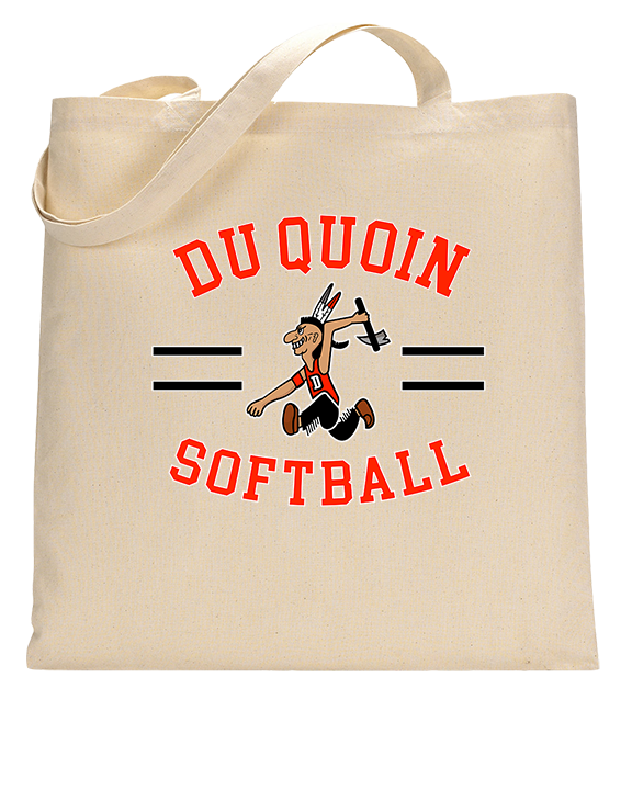 Du Quoin HS Softball Curve - Tote
