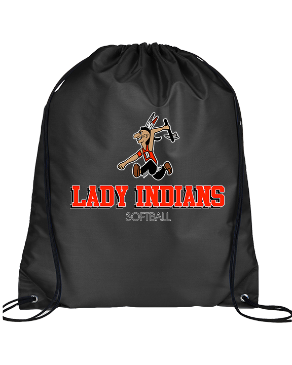 Du Quoin HS Softball Shadow - Drawstring Bag