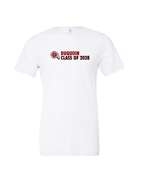 Du Quoin HS Class of 2028 Basic - Tri-Blend Shirt