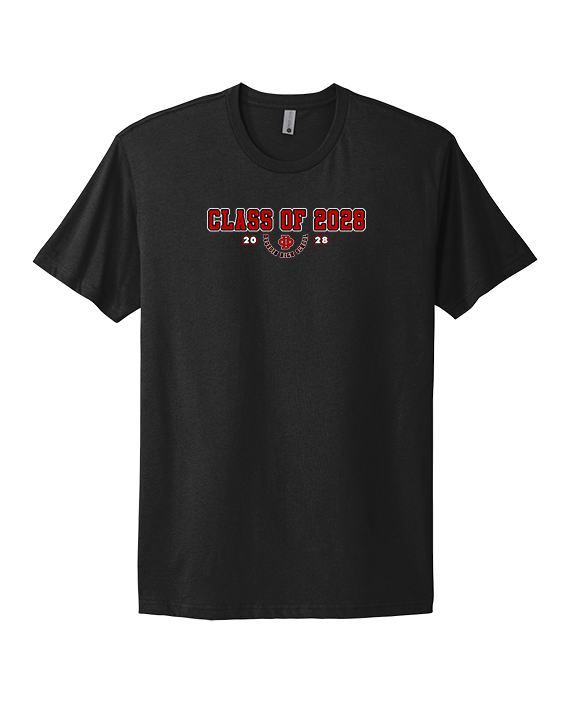Du Quoin HS Class of 2028 Swoop - Mens Select Cotton T-Shirt
