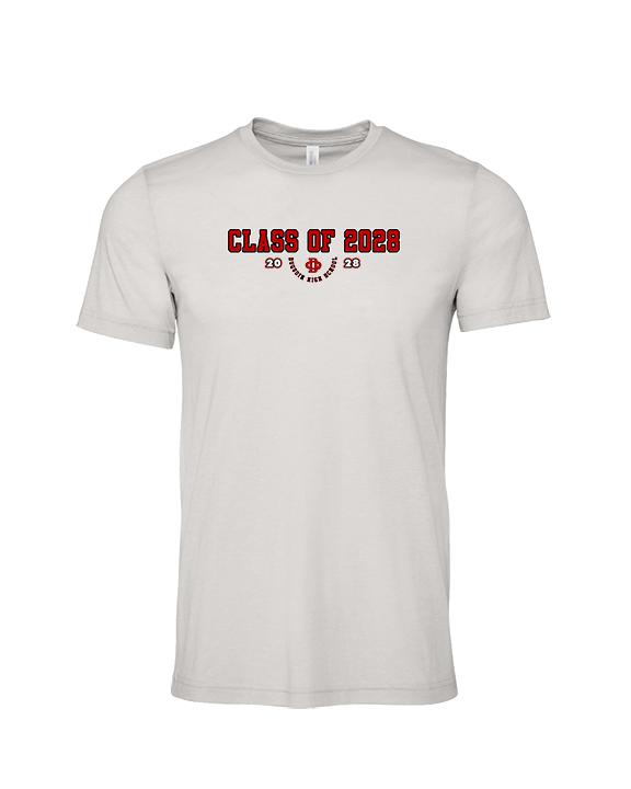 Du Quoin HS Class of 2028 Swoop - Tri-Blend Shirt