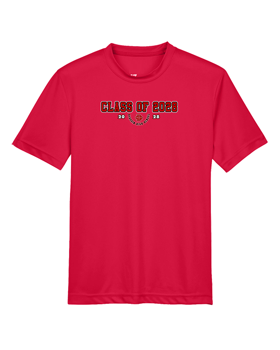 Du Quoin HS Class of 2028 Swoop - Youth Performance Shirt