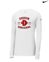 Du Quoin HS Curve - Mens Nike Longsleeve