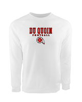 Du Quoin HS Football Block - Crewneck Sweatshirt