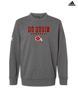 Du Quoin HS Football Block - Mens Adidas Crewneck
