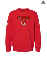 Du Quoin HS Football Block - Mens Adidas Crewneck