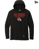 Du Quoin HS Football Block - New Era Tri-Blend Hoodie