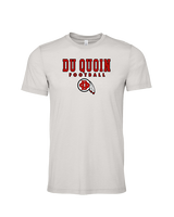 Du Quoin HS Football Block - Tri-Blend Shirt