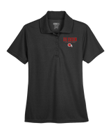 Du Quoin HS Football Block - Womens Polo