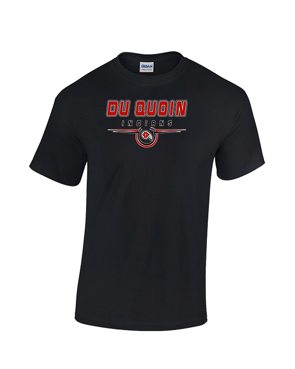 Du Quoin HS Football Design - Cotton T-Shirt