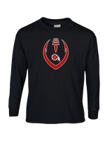 Du Quoin HS Football Full Football - Cotton Longsleeve