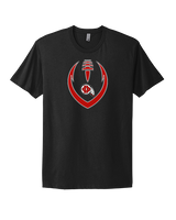 Du Quoin HS Football Full Football - Mens Select Cotton T-Shirt
