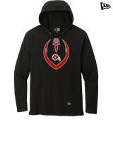 Du Quoin HS Football Full Football - New Era Tri-Blend Hoodie