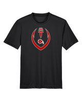 Du Quoin HS Football Full Football - Youth Performance Shirt