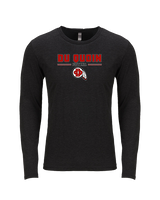 Du Quoin HS Football Keen - Tri-Blend Long Sleeve