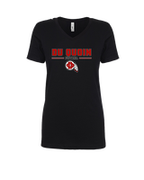 Du Quoin HS Football Keen - Womens Vneck
