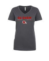 Du Quoin HS Football Keen - Womens Vneck