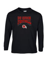 Du Quoin HS Football School Football - Cotton Longsleeve