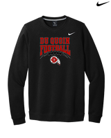Du Quoin HS Football School Football - Mens Nike Crewneck