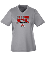 Du Quoin HS Football School Football - Womens Performance Shirt