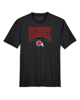 Du Quoin HS Football School Football - Youth Performance Shirt