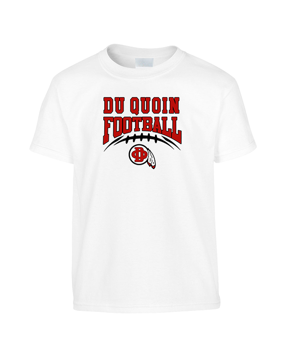 Du Quoin HS Football School Football - Youth Shirt