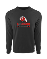 Du Quoin HS Football Stacked - Crewneck Sweatshirt