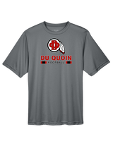 Du Quoin HS Football Stacked - Performance Shirt