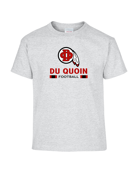 Du Quoin HS Football Stacked - Youth Shirt
